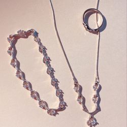 Silver Jewelry Set From Poland 
