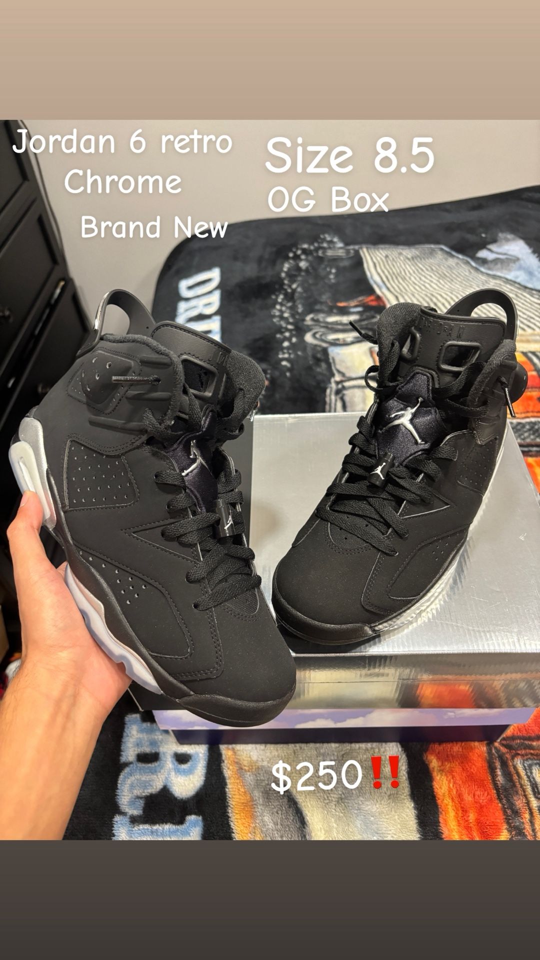 Jordan 6 Retro “Chrome”