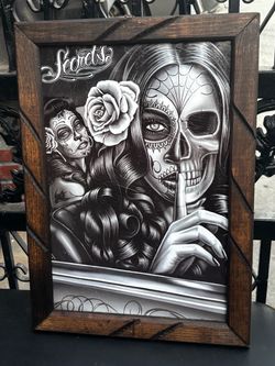Day of the Dead Picture Frame
