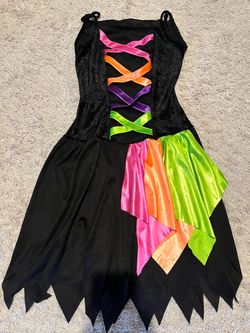 Girl's Witch Halloween Costume Dress