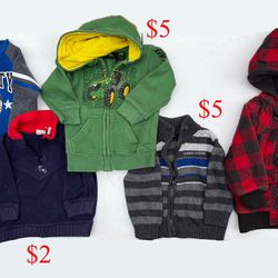 Boys 18 Month Coats Jackets Sweaters Hoodie