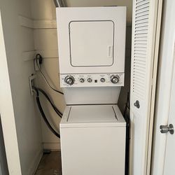 Stackable Washer And Dryer And Table 300 OBO 