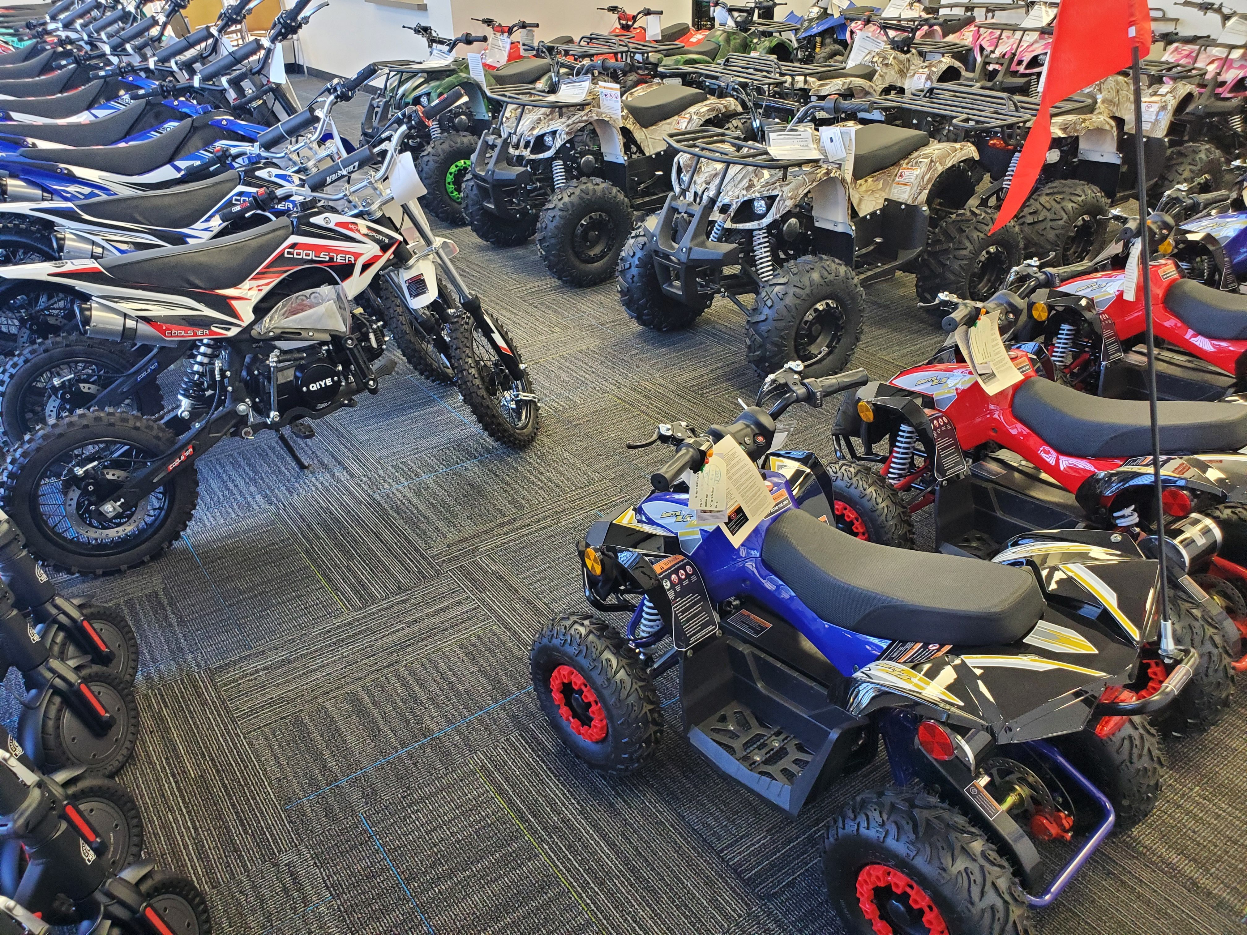 Electric ATV/Quad For Sale! Kids Electric Four Wheeler, 1000W Motor, 36V Battery & Adjustable speed of up to 20mph, No Loud Noise, No Gas, No Oil. 