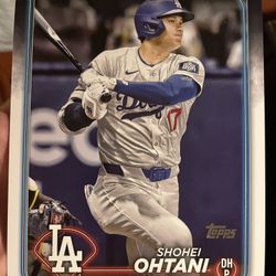 Shohei Ohtani Card