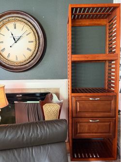 Bamboo shelf