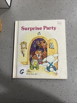 Vintage 1981 SUPRISE PARTY by Sharon Gordon, Illustrated by Susan Hall