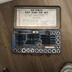 40pc Tap And Die Set