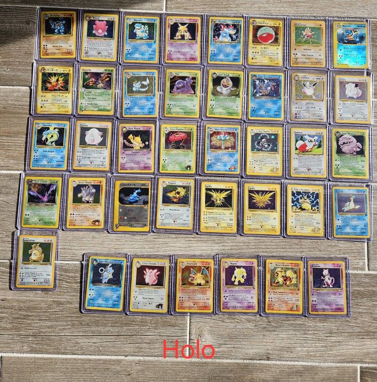 Pokemon Cards Vintage