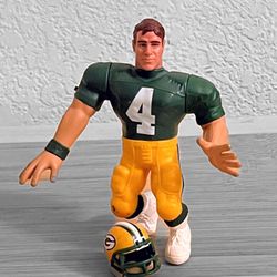 1999 BRETT FAVRE Starting Lineup PRO ACTION Football Figure GREEN BAY