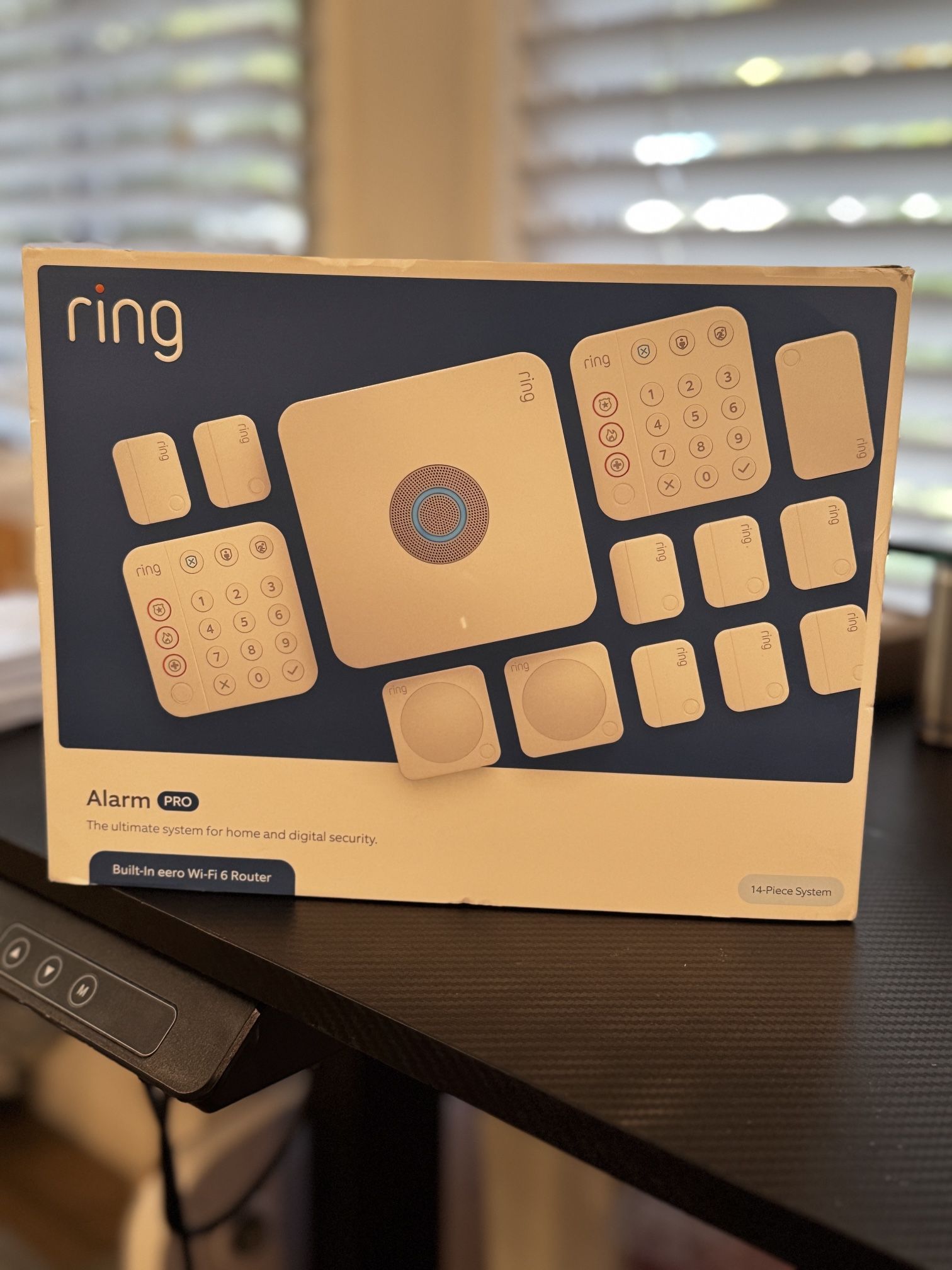 Brand New Ring Alarm Pro 14 Piece Audio/Video Security System