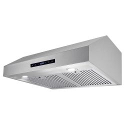 New Open Box 30" Under Cabinet Stainless Steel Range Hood with Digital Touch Controls