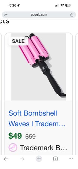 Pink Hair Crimper