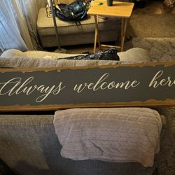Wood Sign 