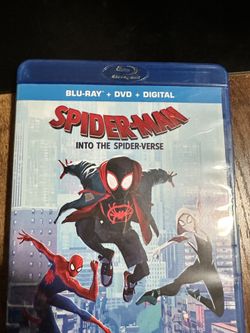 Spider-man Into The Spider-verse Blue-ray