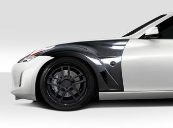 Blemished 2009-2020 Nissan 370Z Z34 Carbon Creations VRS Front Fenders - 2 Piece