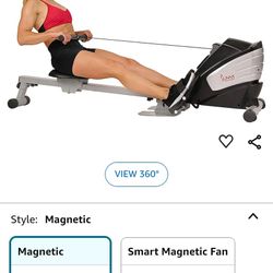 Sunny Health & Fitness Magnetic Rowing Machine
