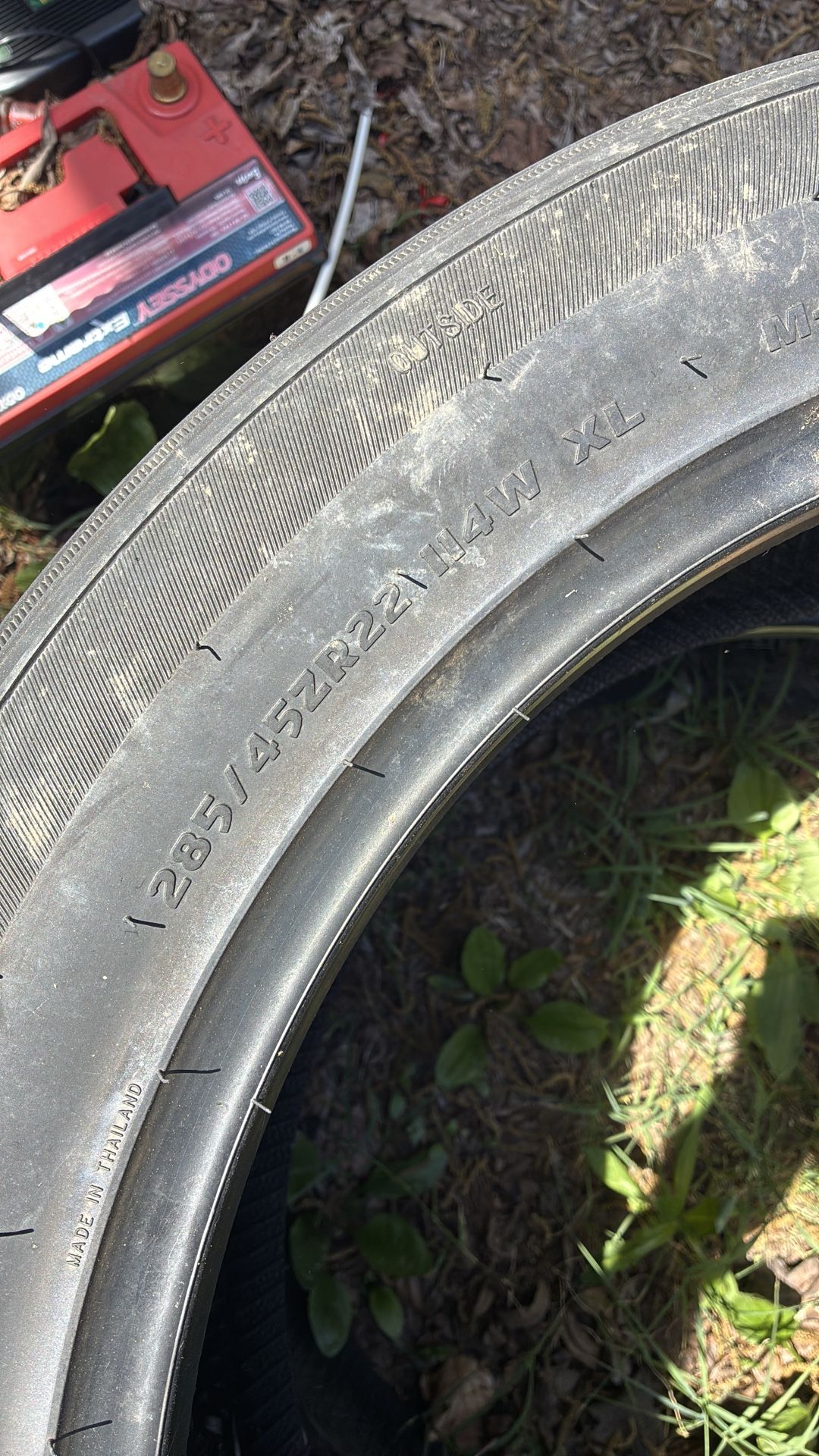 285/45R22 NEW