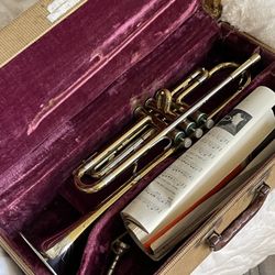 Vintage trumpet 