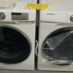 , Samsung Front Loading Washer & Dryer Set