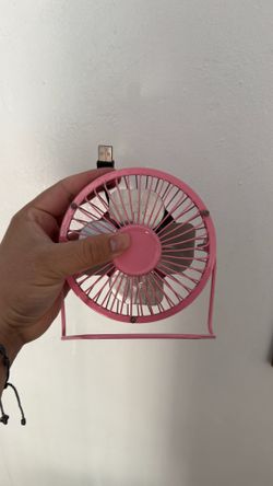 Pink Mini Fan