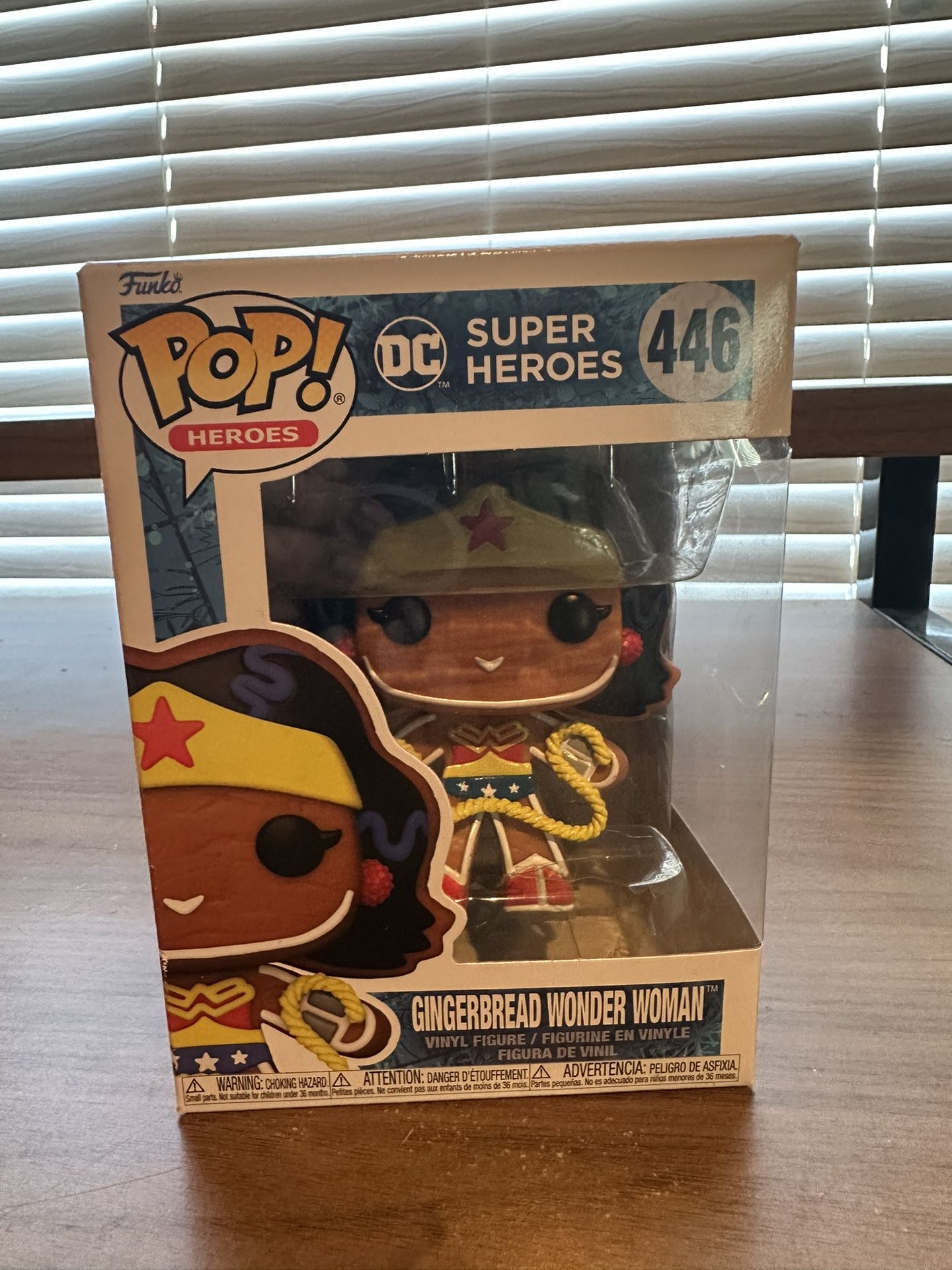 Gingerbread Wonder Woman Funko Pop