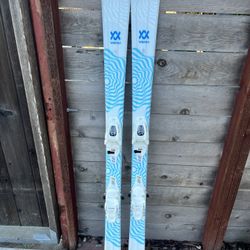 140cm Volkl Skis With Marker Bindings In GREAT Shape! Only Used A Few Times!