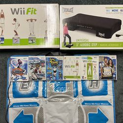 Wii Fit Board Dance Pad Games 