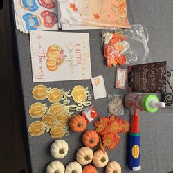 Baby Shower Decorations & Games - A Little Pumpkin Is On The Way