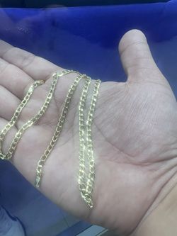New Real 10k Gold Cuban Necklace Oro 10kt Cadena Cubana