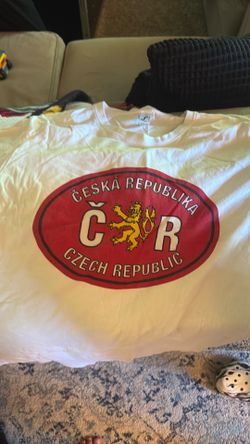 White  Czech Republic shirt