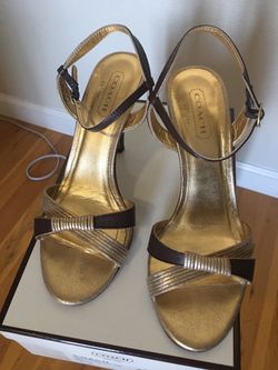 Coach Lacy heels style Q055 size 7M