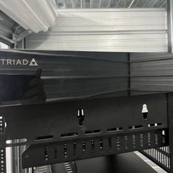 Triad One Rack Mount accessory used for installing one or two Triad One Streaming Amplifiers into a professional equipment rack.