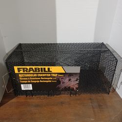 Frabill Small Rectangular Crawfish Trap New 