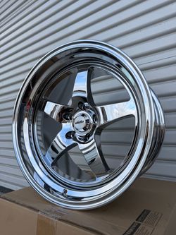 New 18x10 whistler staggered wheels