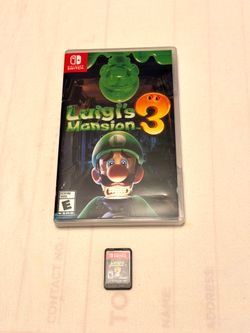 Nintendo switch Luigi‘s Mansion  3