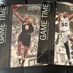 Spurs Tony Parker David Robinson Magazine 2003-2003 