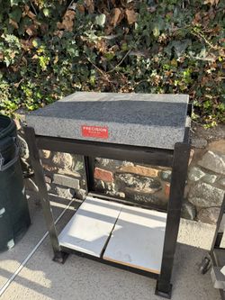 granite surface plate with stand