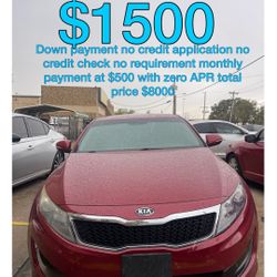 2012 Kia Optima No Credit Application No Requirement