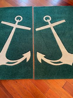 Anchor  ( hand carved ).