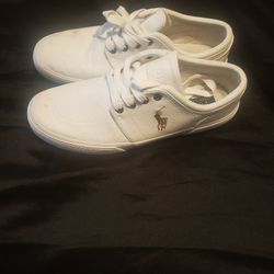 White Polo Shoes Sz 10 1/2 $10