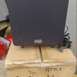 New Open Box Acoustic Audio PSW250-6 Subwoofer
