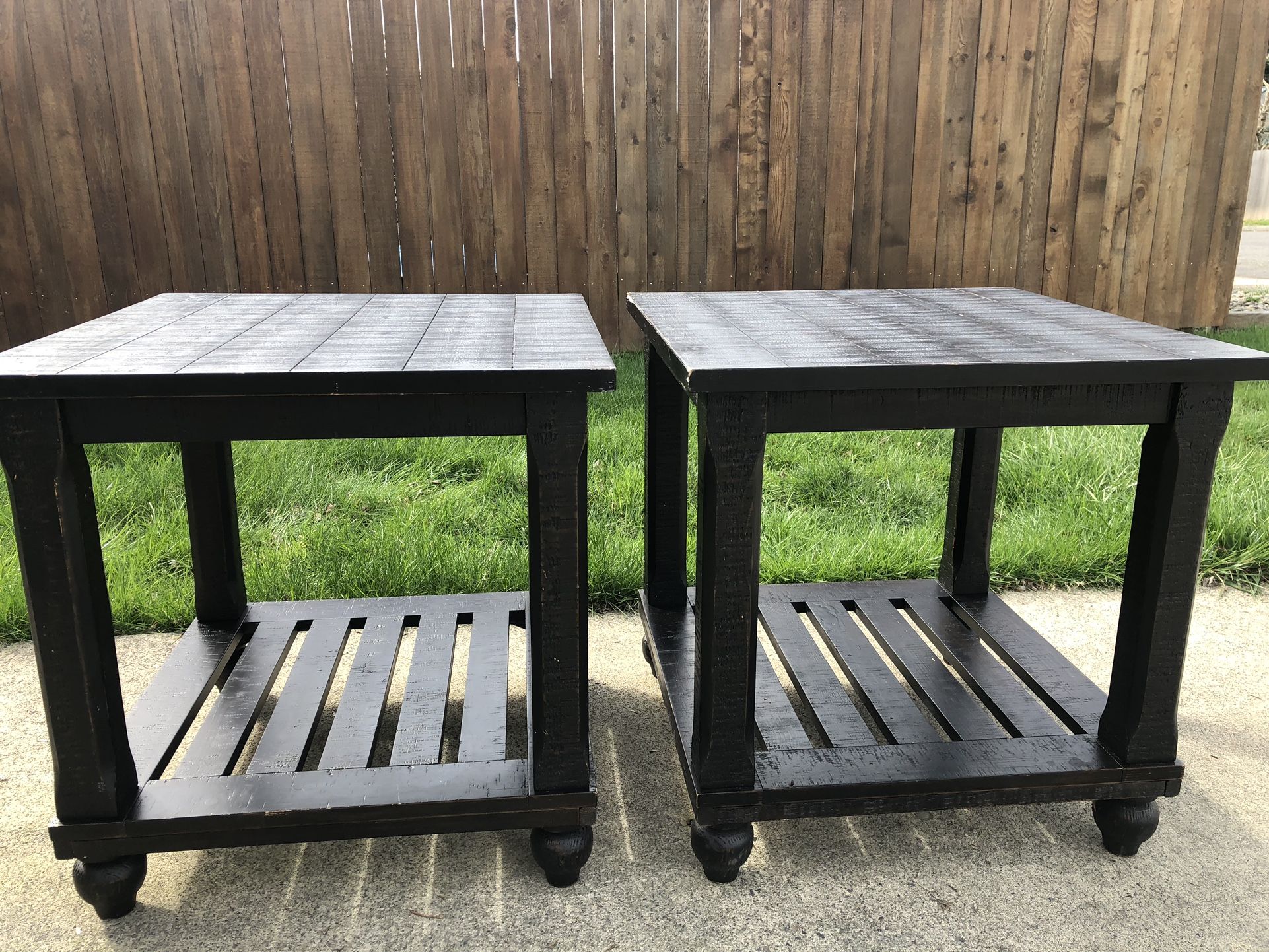 Wood End Tables/Nightstands