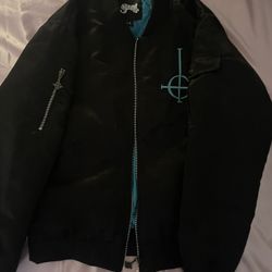 Ghost Band Bomber Jacket