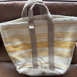 Brand New Jute And Cotton Tote Bag 