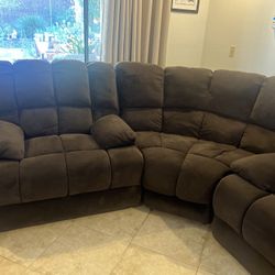 Reclining Sectional Couch