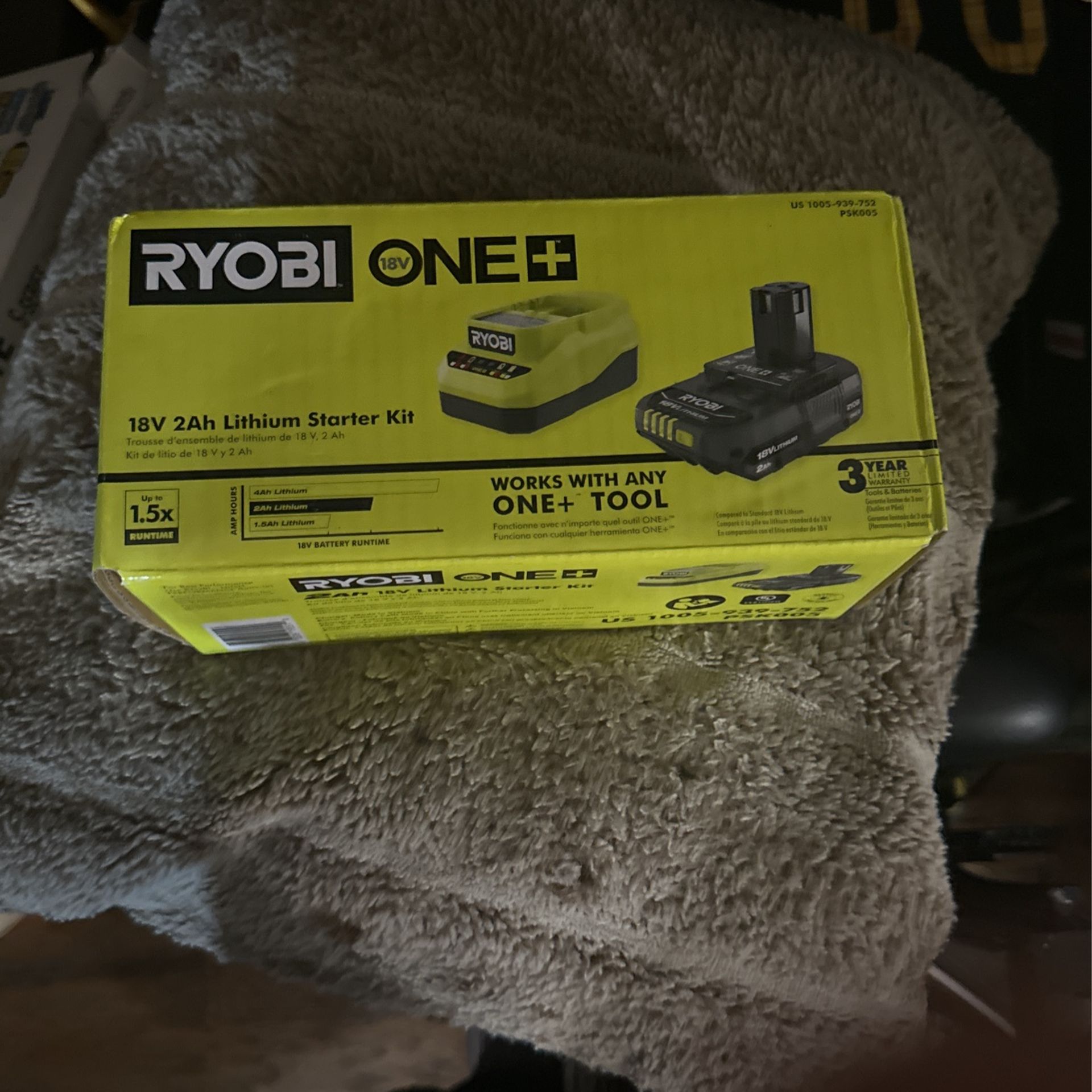 Robi 18v 2ah Lithium Starter Kit