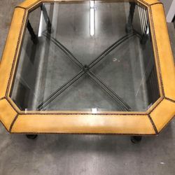 Large Glass Coffee Table