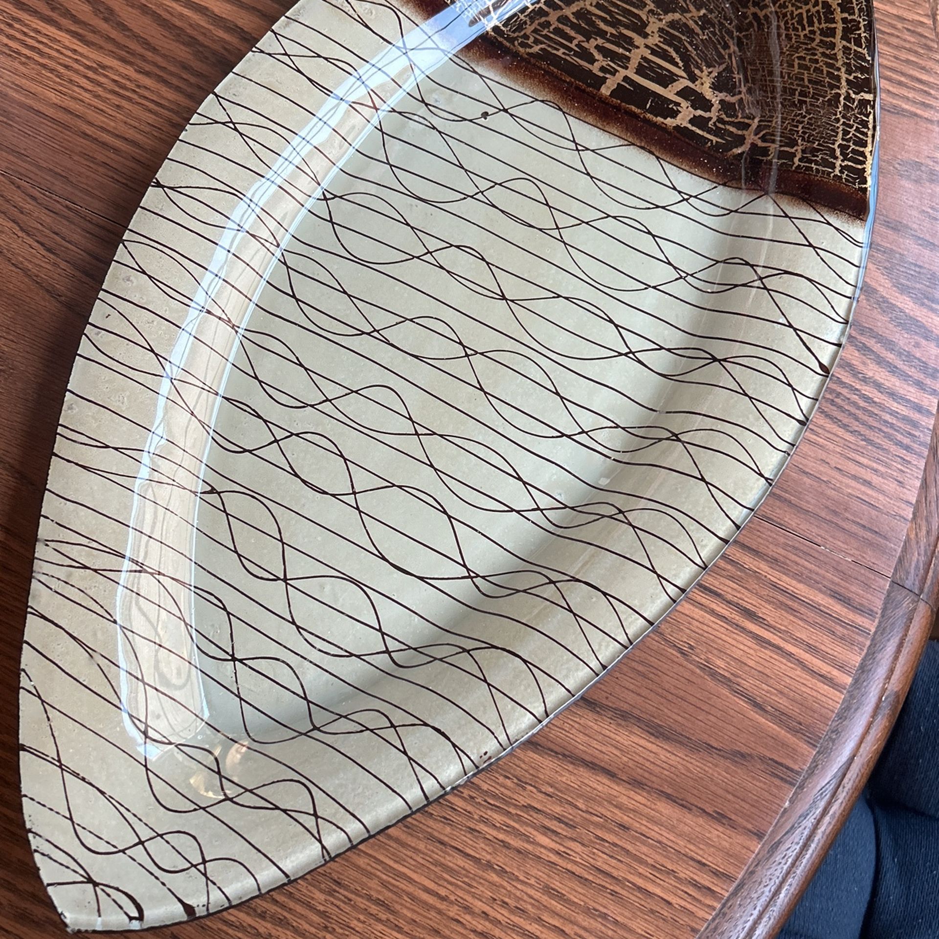 Decorative Glass Plate