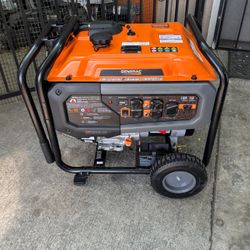 Generac 8125/6500-Watt Dual Fuel Portable Generator, Easy-To-Use Electric Start and Cord Included
