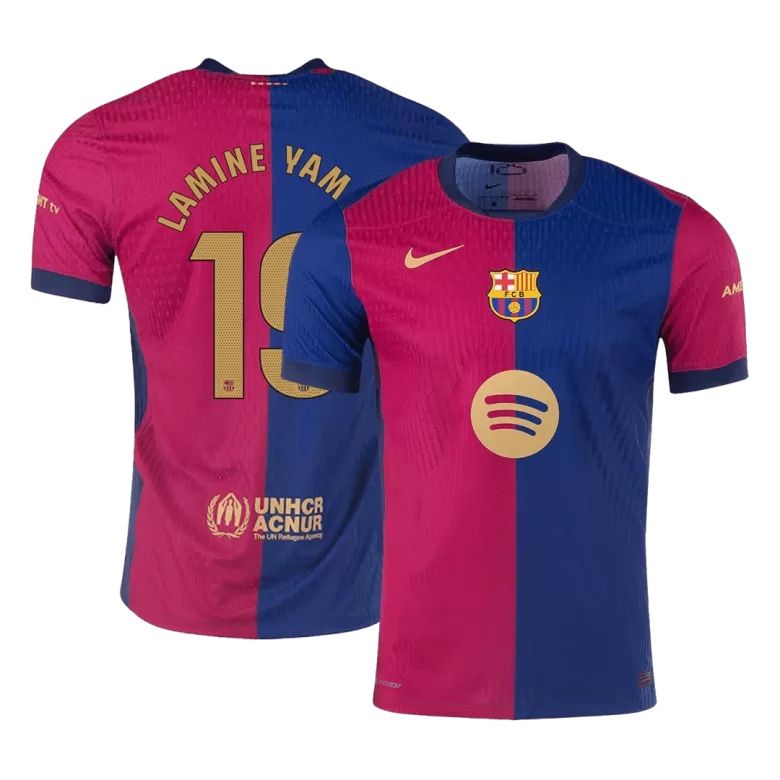 NIKE LAMINE YAMAL FC BARCELONA HOME JERSEY 2024/25 Size Large